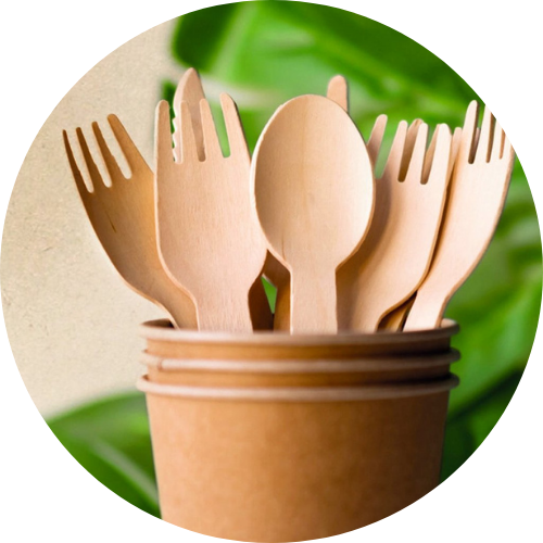 Natural cutlery