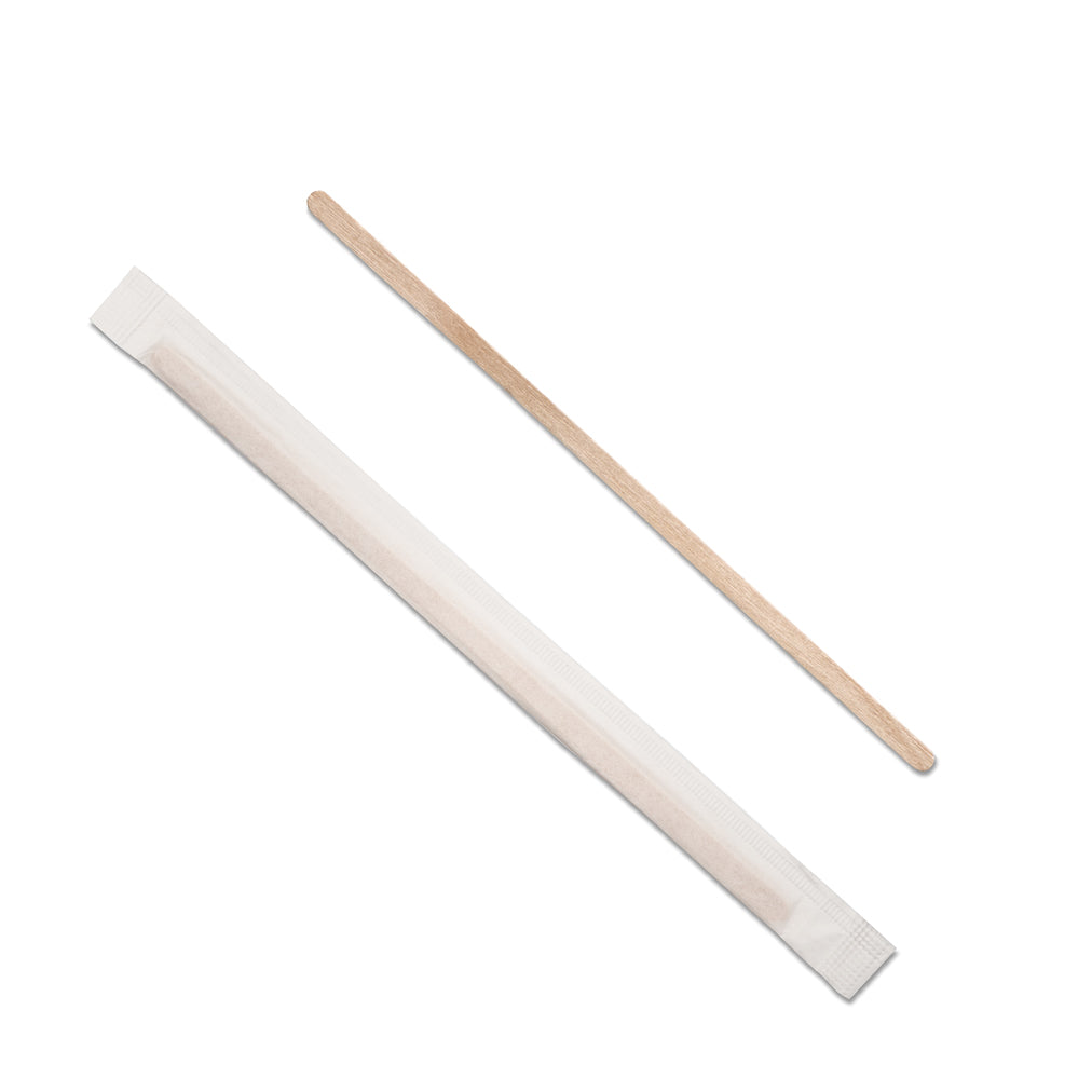 Birchwood Wrapped Stirrer 178mm (5000 units)