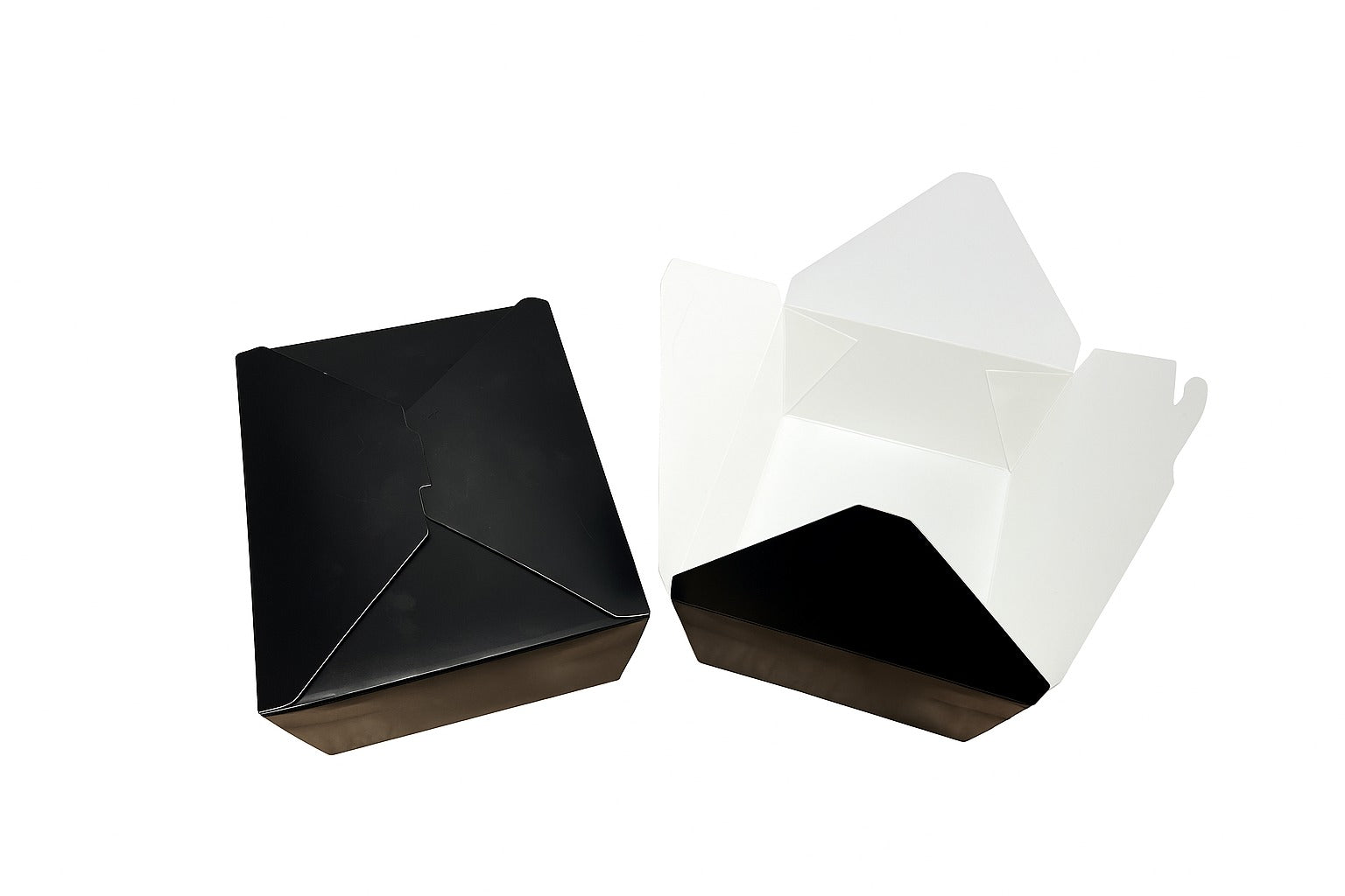 No.3 Kraft Snack Box Black – 2000ml / 70oz (Pack of 200)