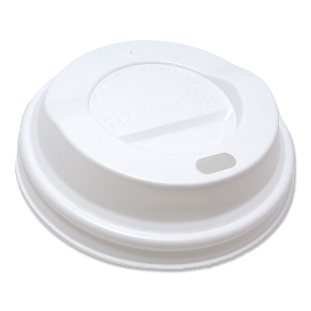 Sip Through PS Domed Black Lids (1000 units)