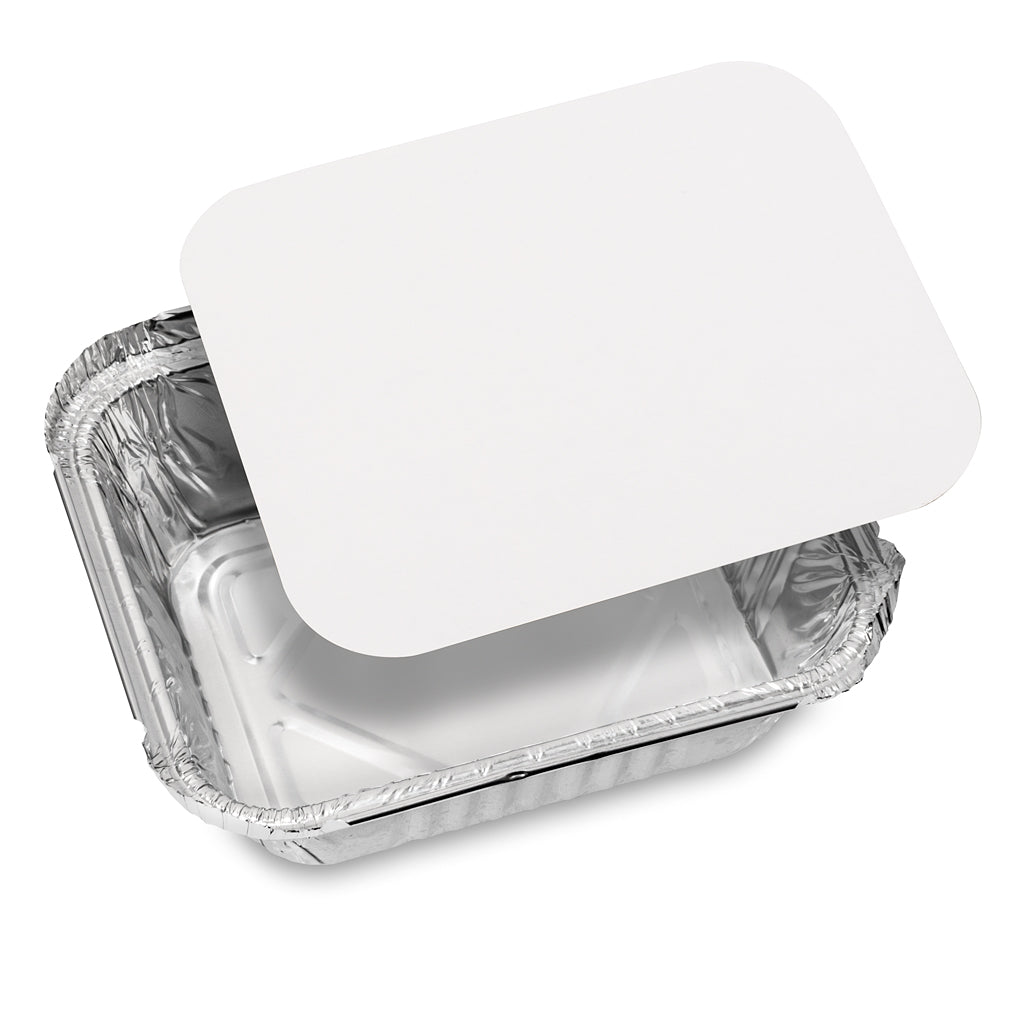 No.2 Foil Containers with Lid (500 units)